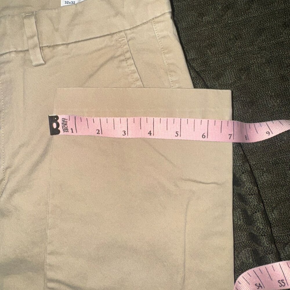 Khaki Flat Front Pants - Picture 5 of 5